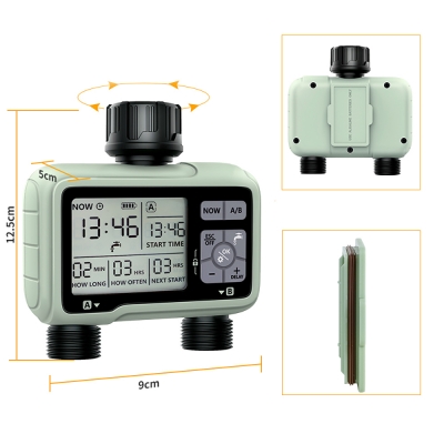 Двухканальный цифровой программируемый таймер полива EcoPulse-5